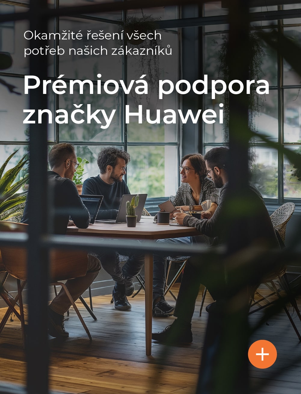 Prémiová podpora značky Huawei